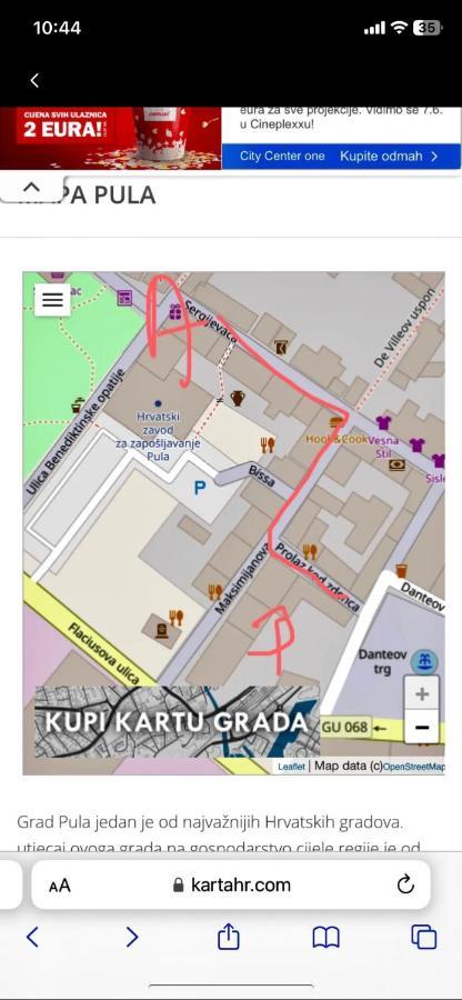 شقة Augusta بولا المظهر الخارجي الصورة